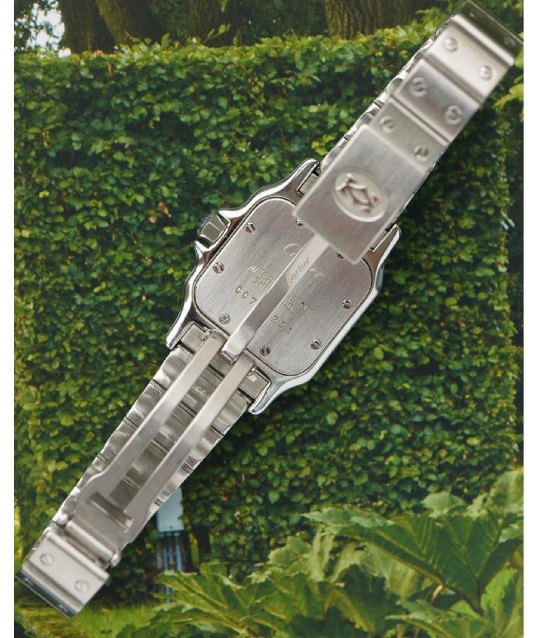 CARTIER Белые часы, фото 2