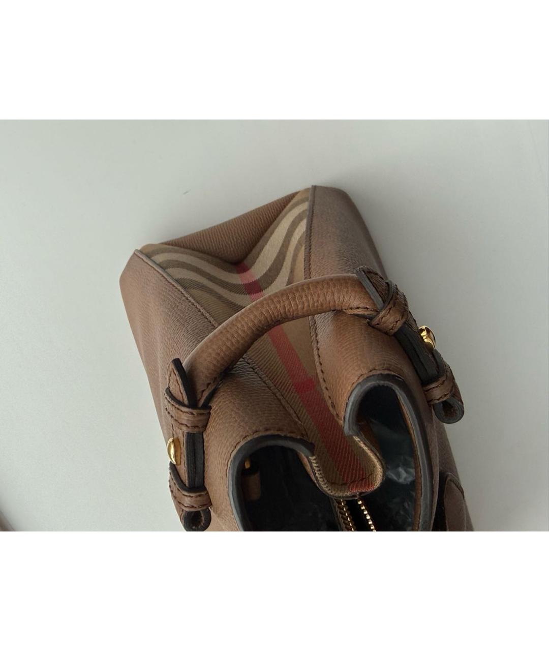BURBERRY Кожаная сумка через плечо, фото 2