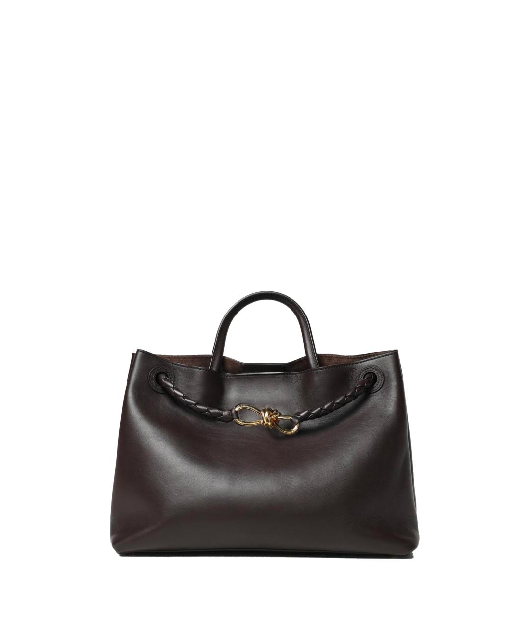 BOTTEGA VENETA Коричневая кожаная сумка тоут, фото 3