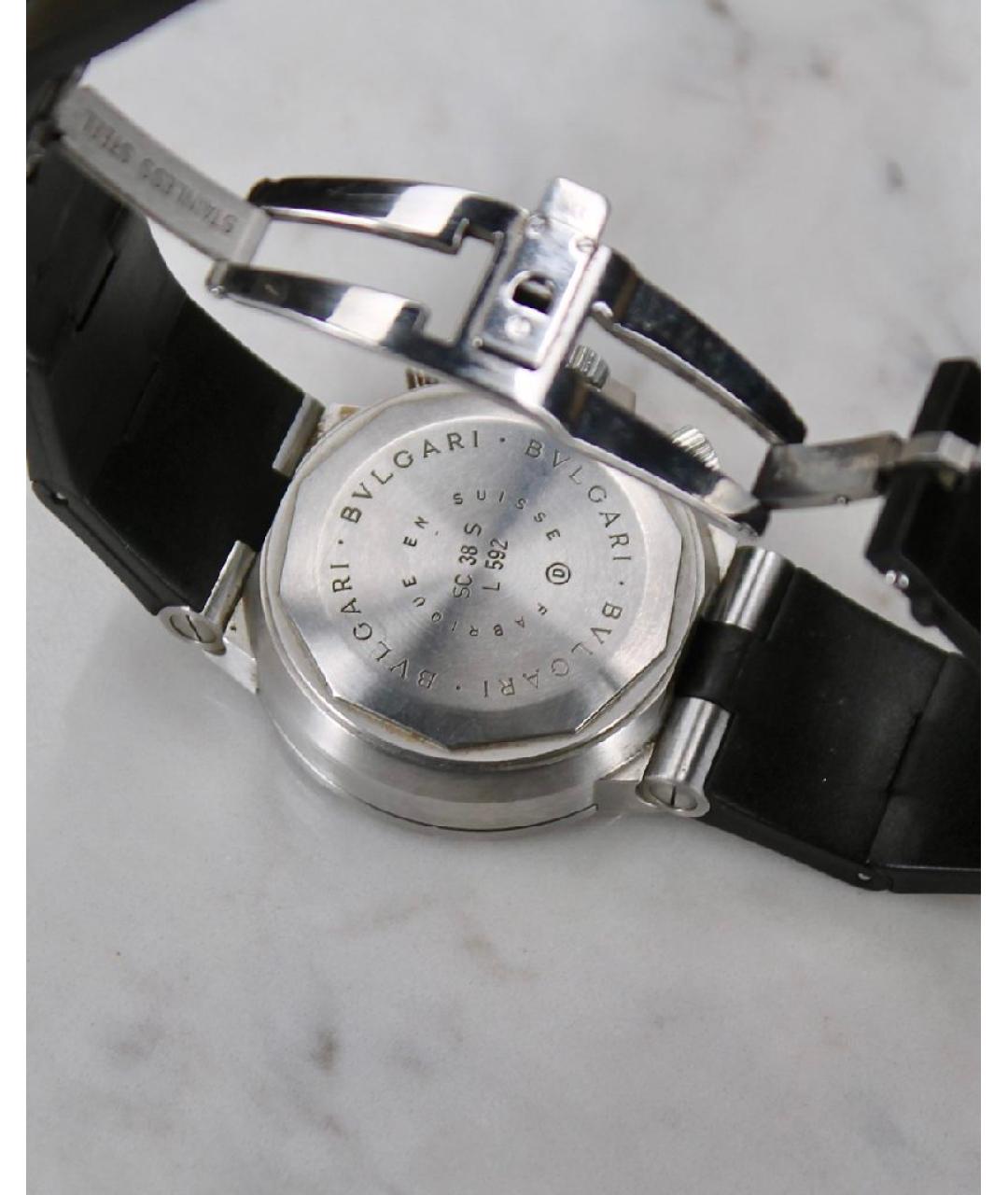 BVLGARI Черные часы, фото 2