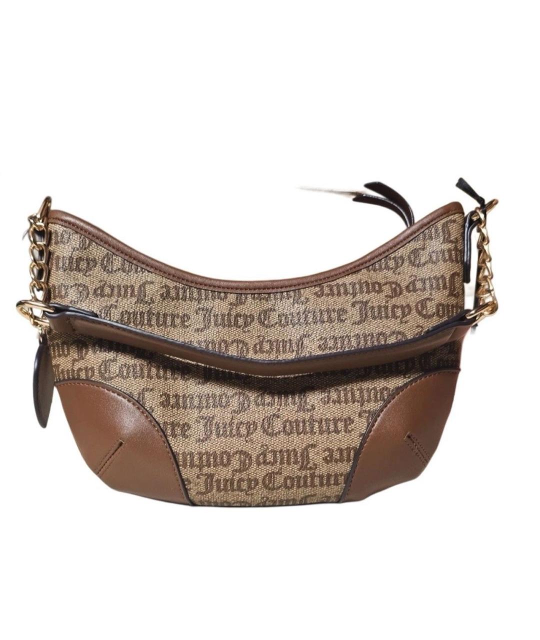 JUICY COUTURE Коричневая сумка через плечо, фото 2