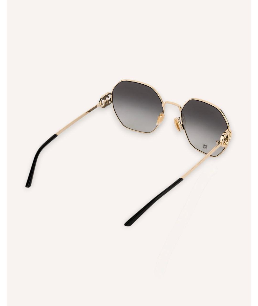GUCCI Золотые солнцезащитные очки, фото 2