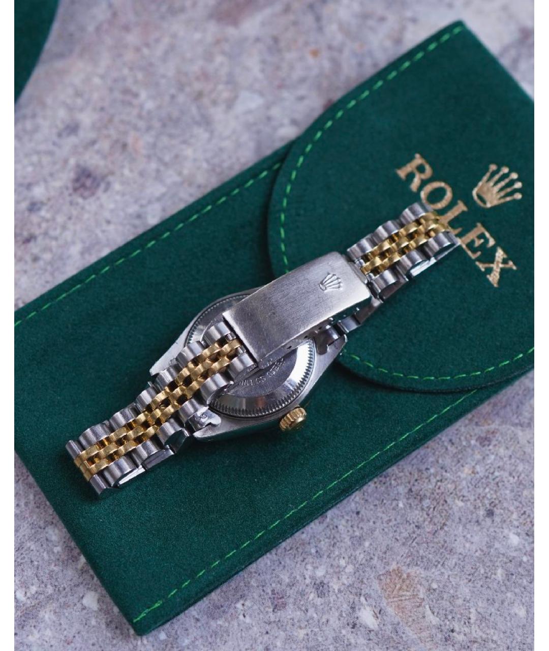 ROLEX Бежевые часы из желтого золота, фото 3