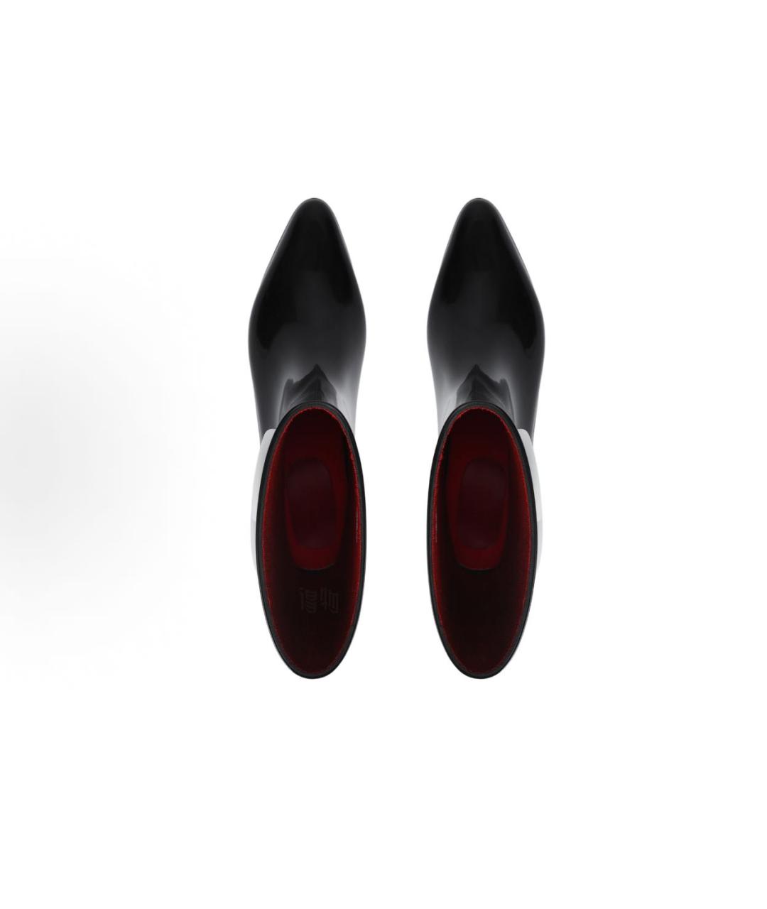 GUCCI Черные резиновые сапоги, фото 3