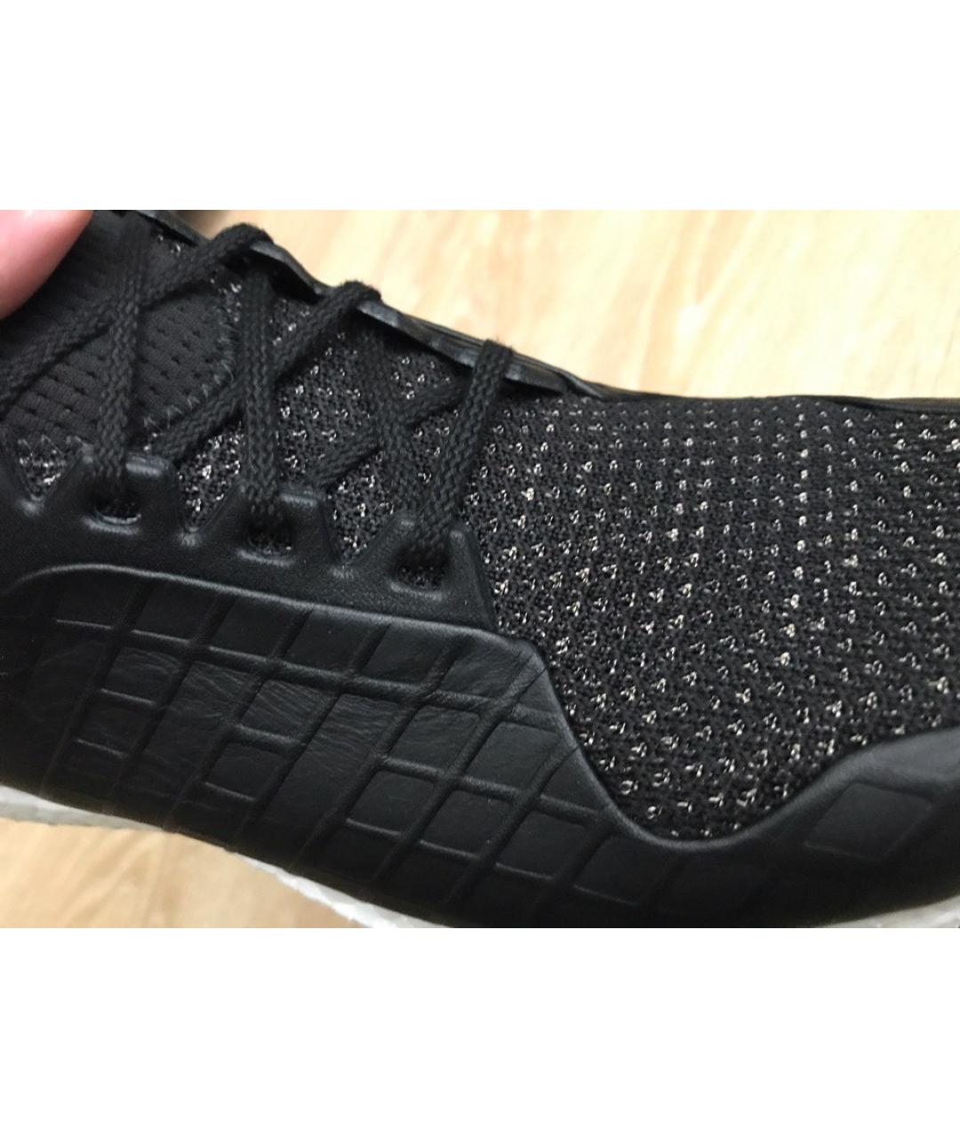 ADIDAS Черные низкие кроссовки / кеды, фото 3