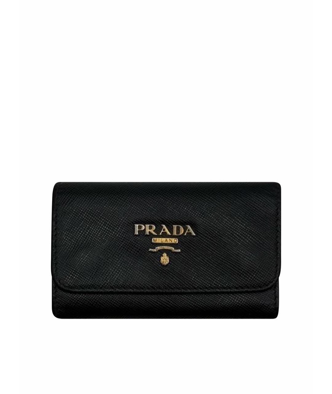 PRADA Черная ключница, фото 1
