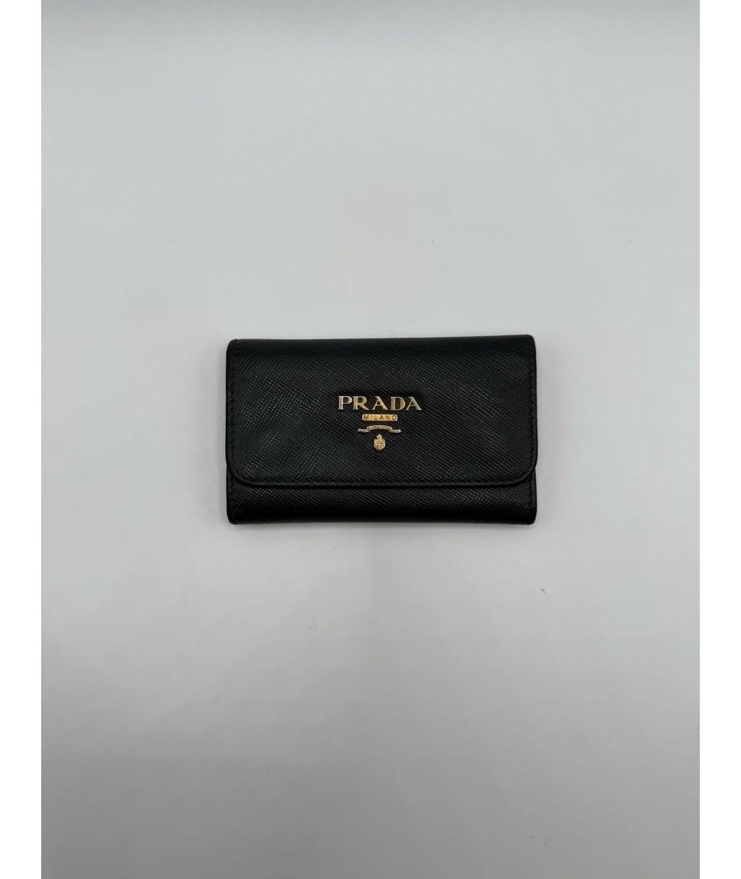 PRADA Черная ключница, фото 8