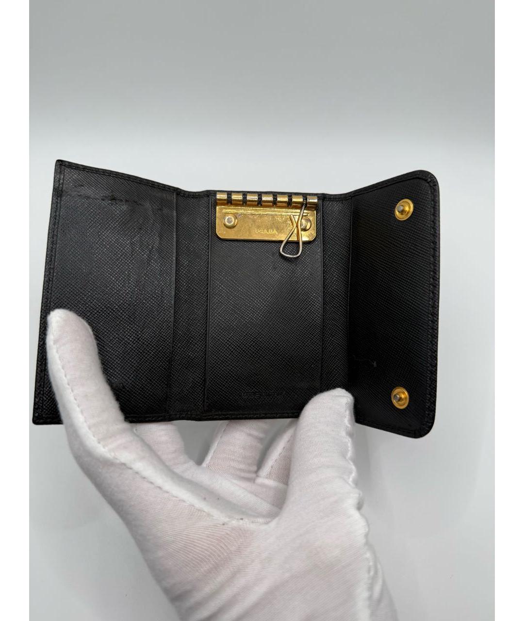 PRADA Черная ключница, фото 6