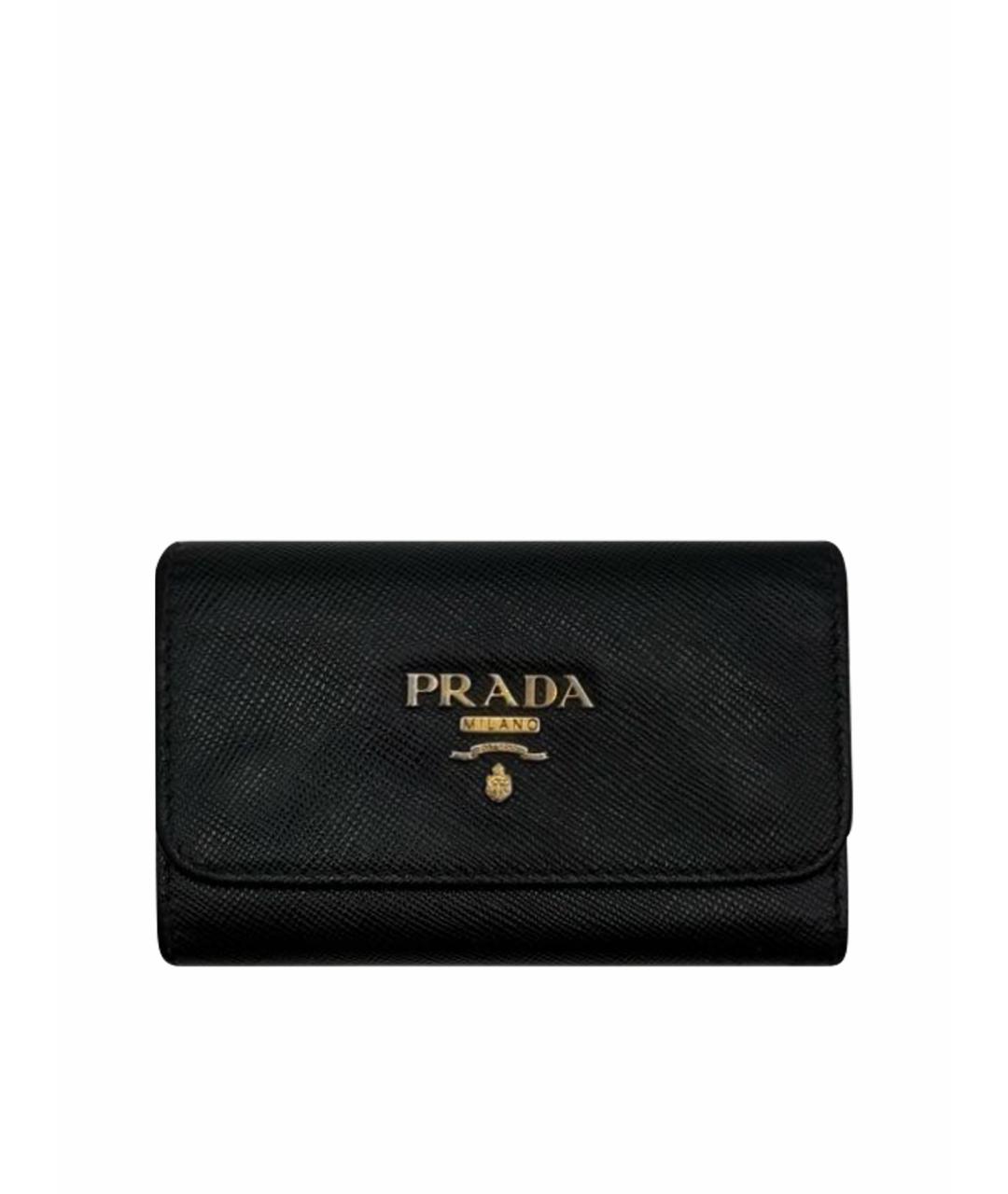 PRADA Черная ключница, фото 8