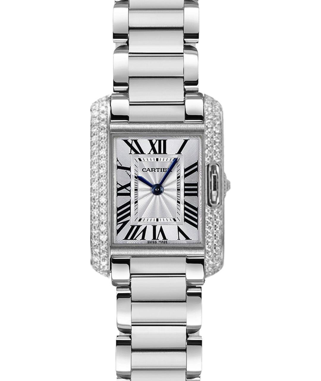 CARTIER Серебряные металлические часы, фото 8