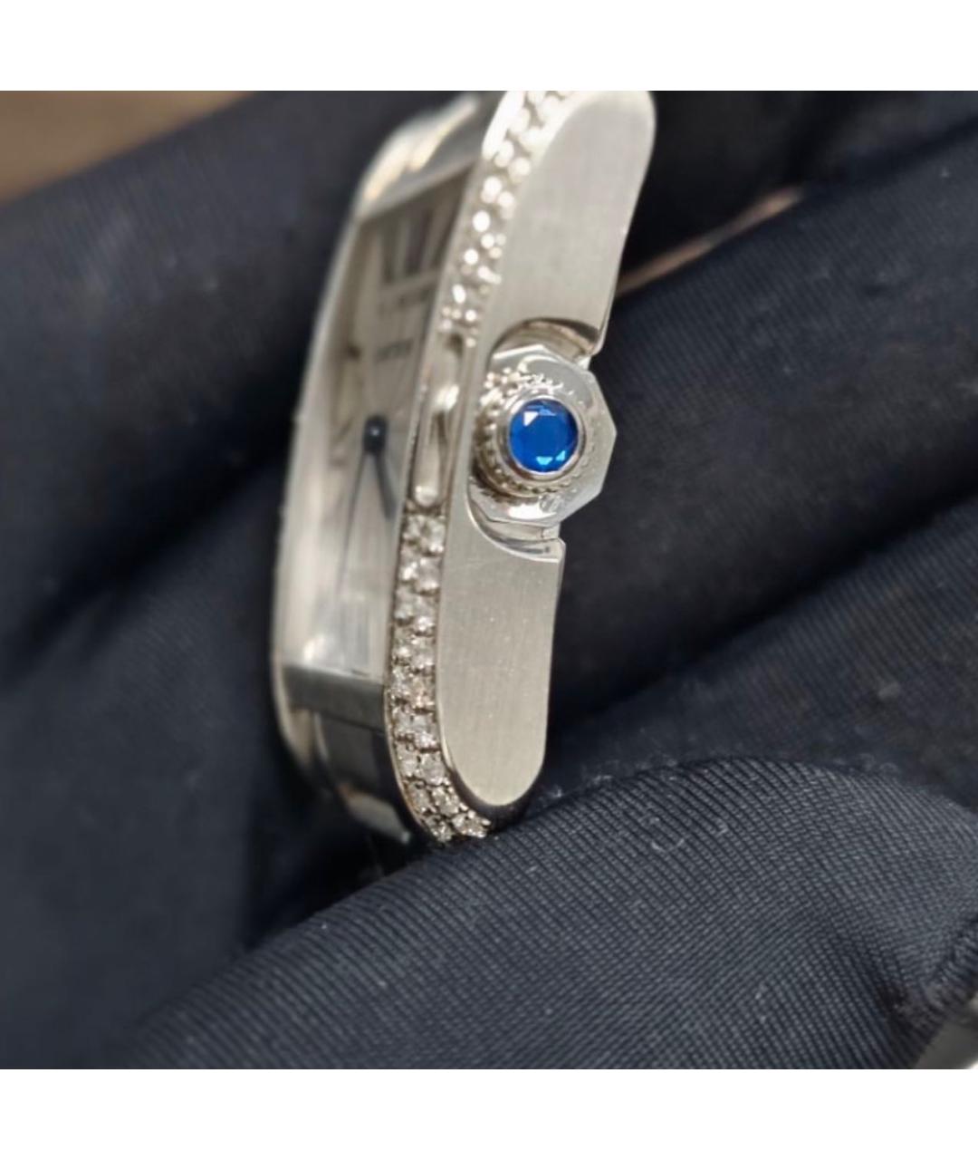 CARTIER Серебряные металлические часы, фото 5