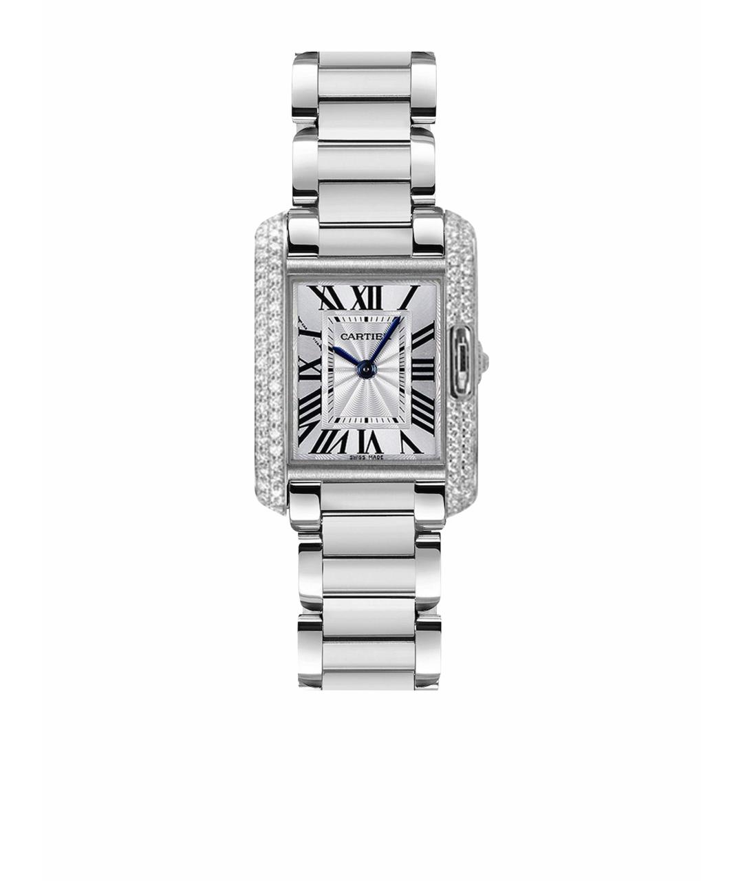 CARTIER Серебряные металлические часы, фото 1