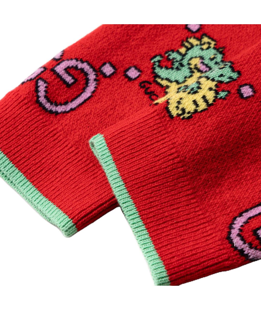 GUCCI Красный джемпер / свитер, фото 5