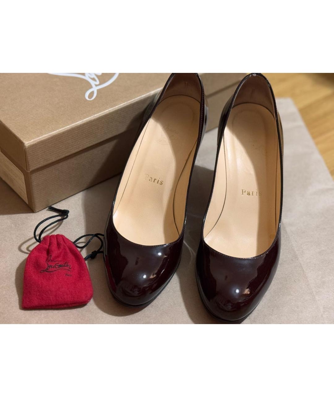 CHRISTIAN DIOR Мульти туфли из лакированной кожи, фото 2