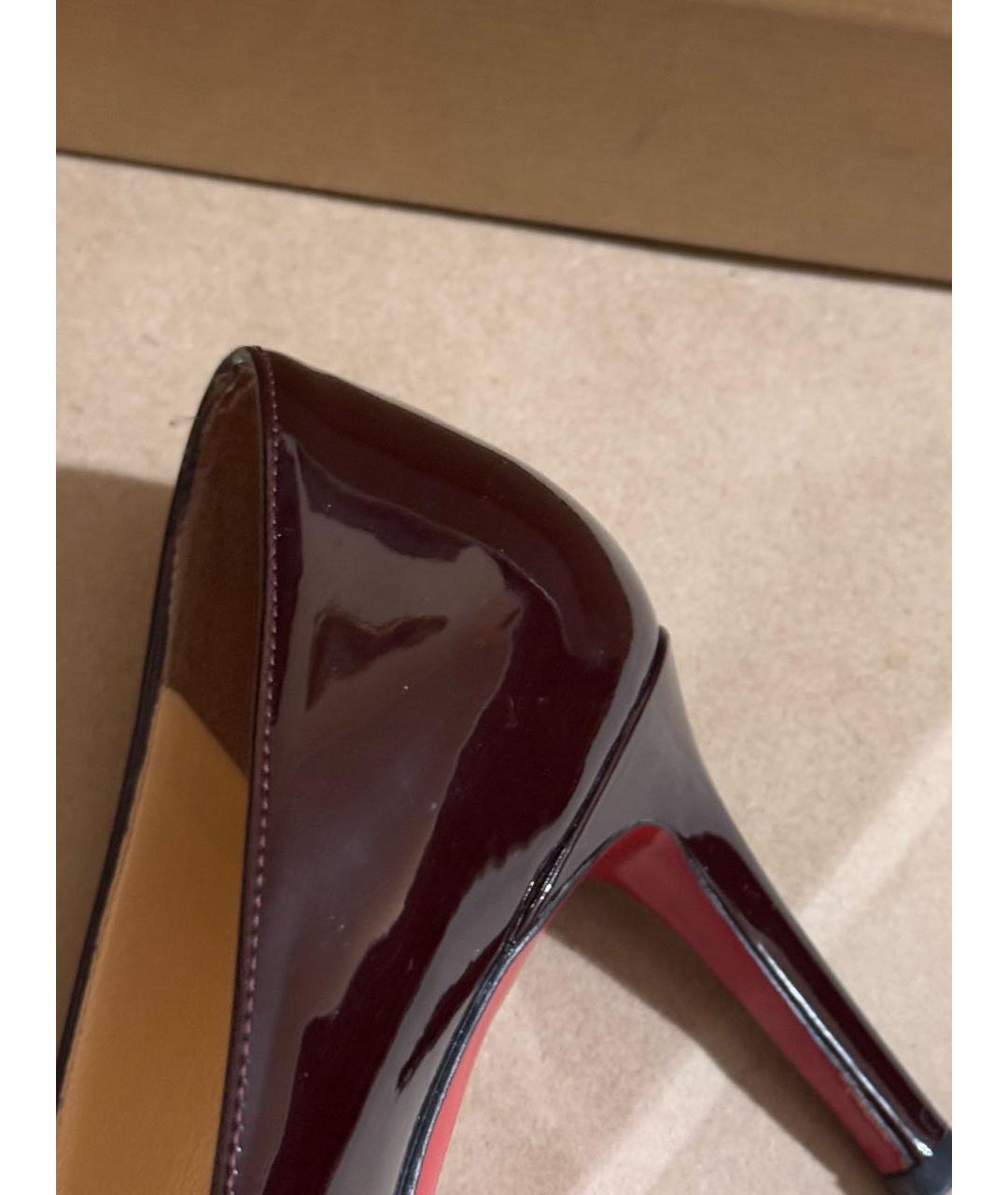 CHRISTIAN DIOR Мульти туфли из лакированной кожи, фото 6