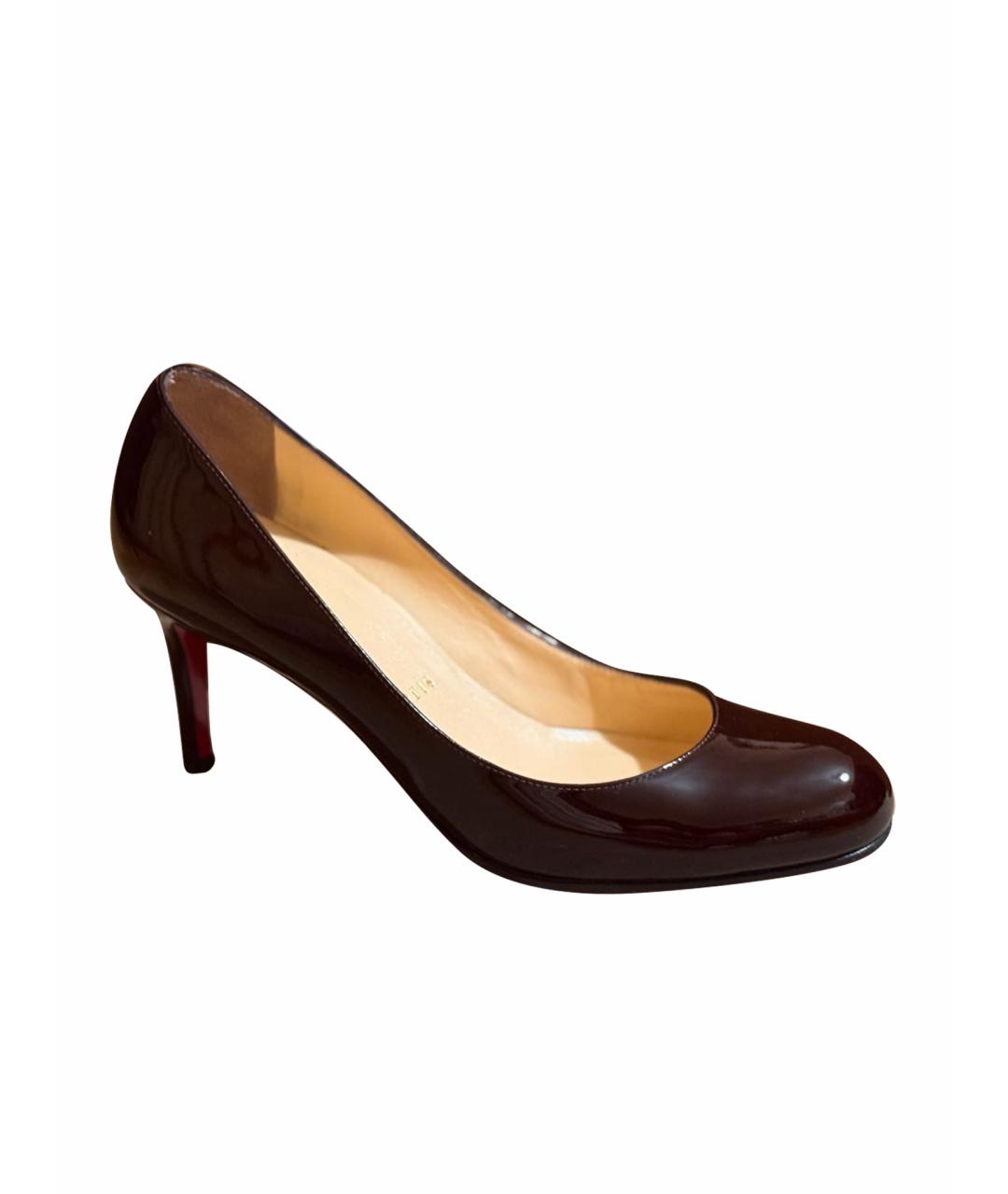 CHRISTIAN DIOR Мульти туфли из лакированной кожи, фото 1