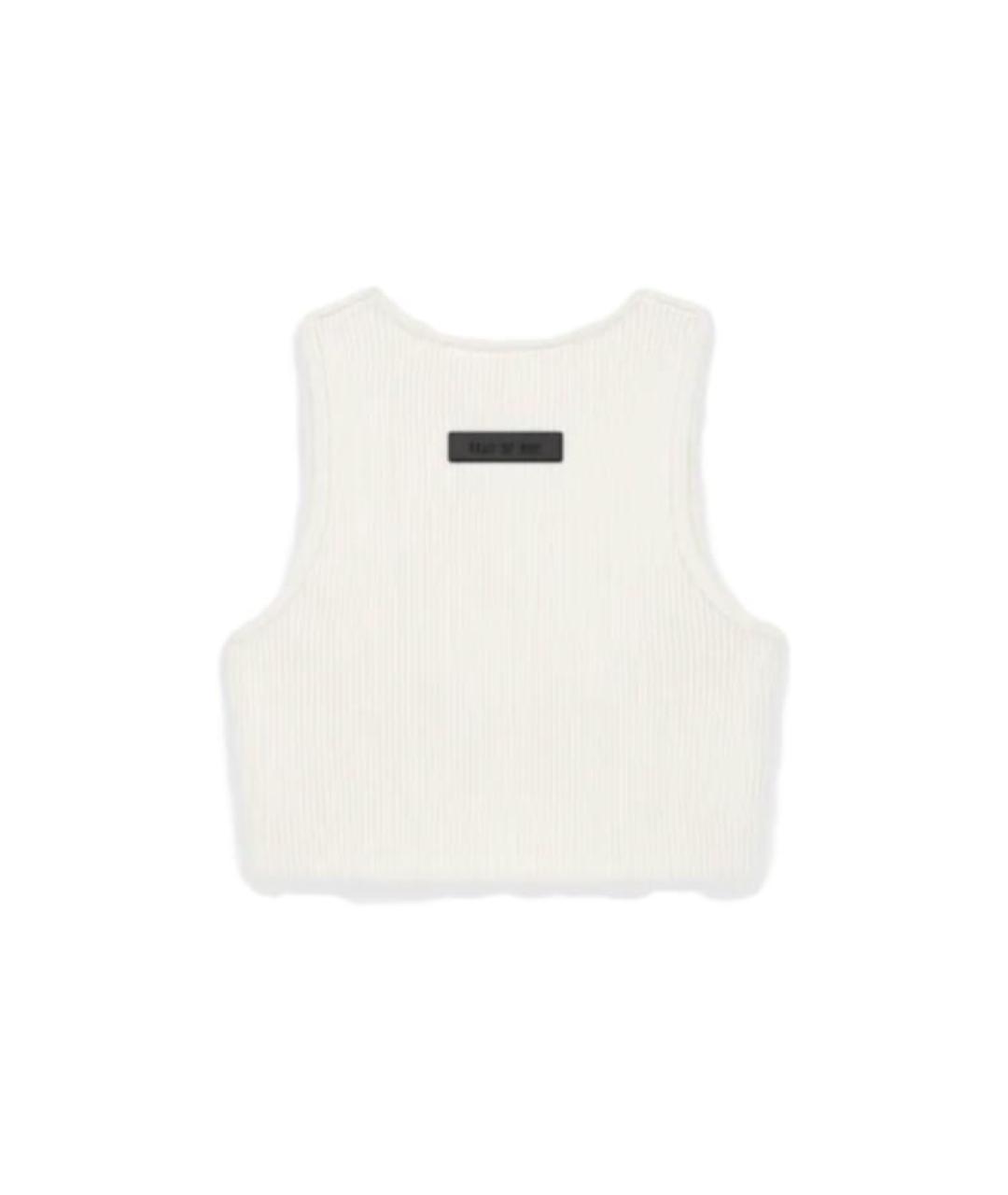FEAR OF GOD ESSENTIALS Белая майка, фото 2
