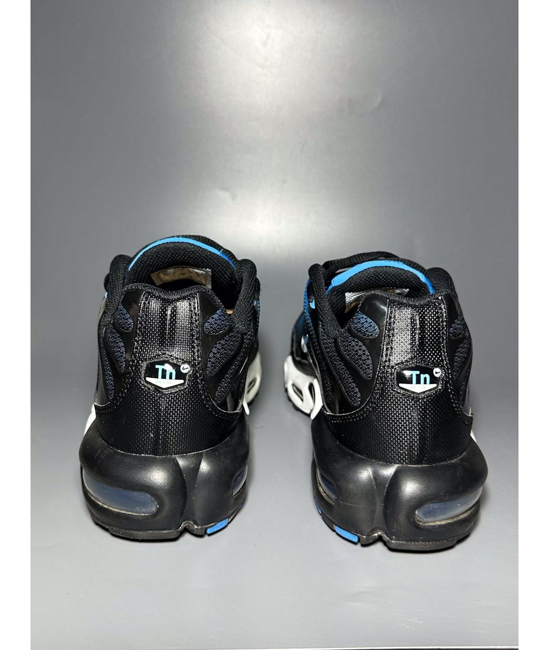 NIKE Синие синтетические низкие кроссовки / кеды, фото 3