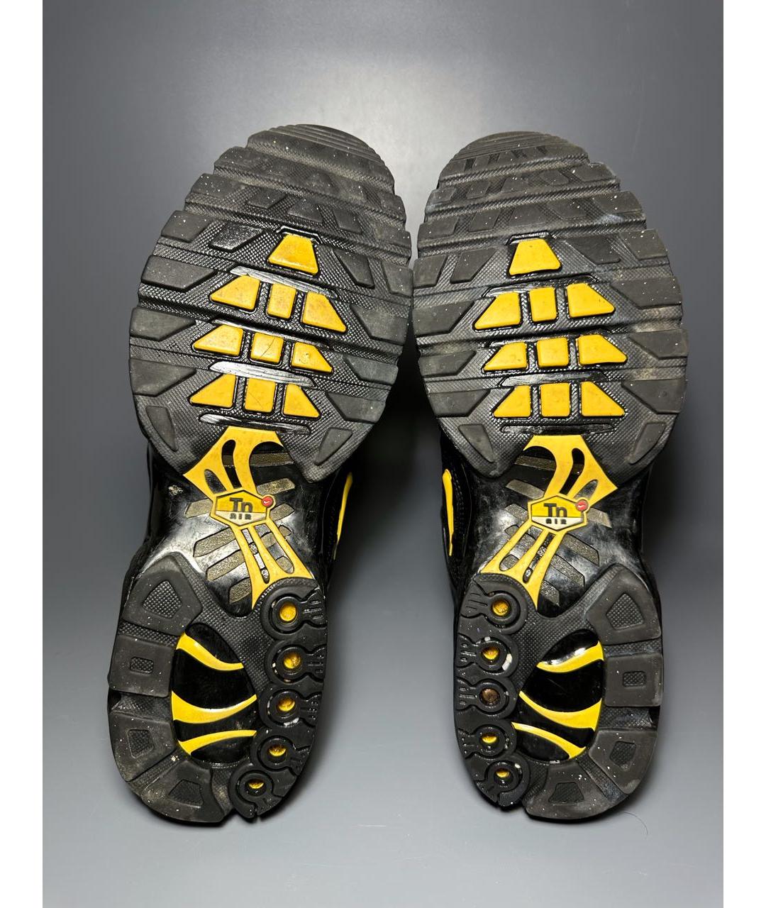 NIKE Черные синтетические низкие кроссовки / кеды, фото 8
