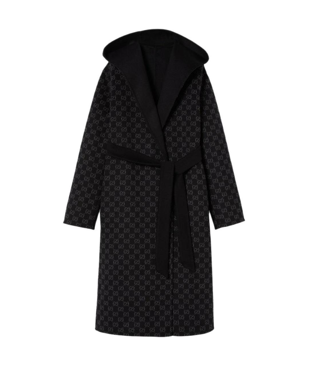 GUCCI Черное пальто, фото 2