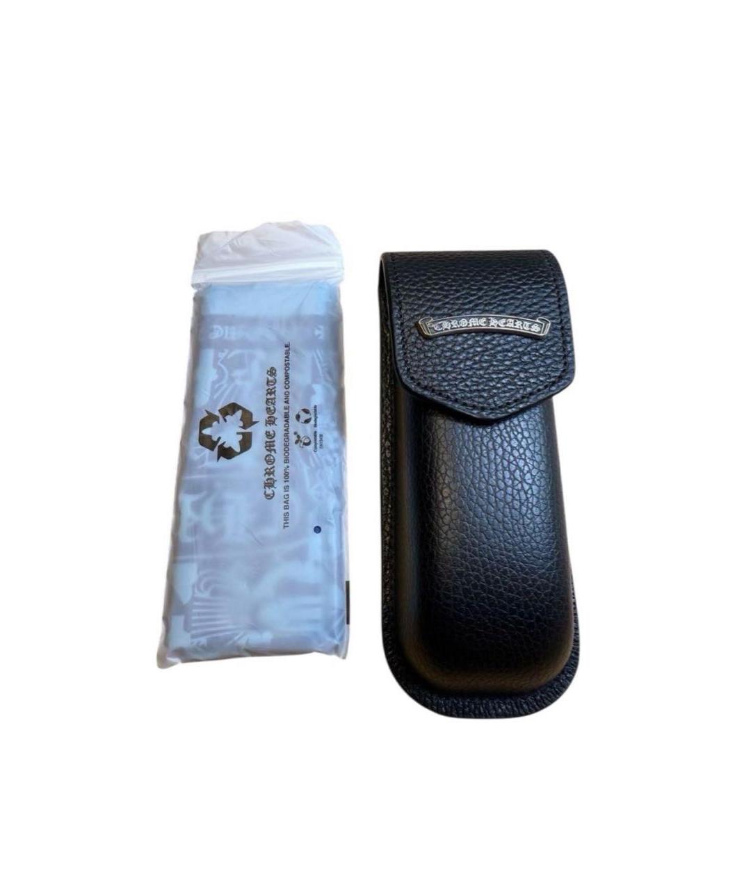 CHROME HEARTS Серебряные металлические солнцезащитные очки, фото 2