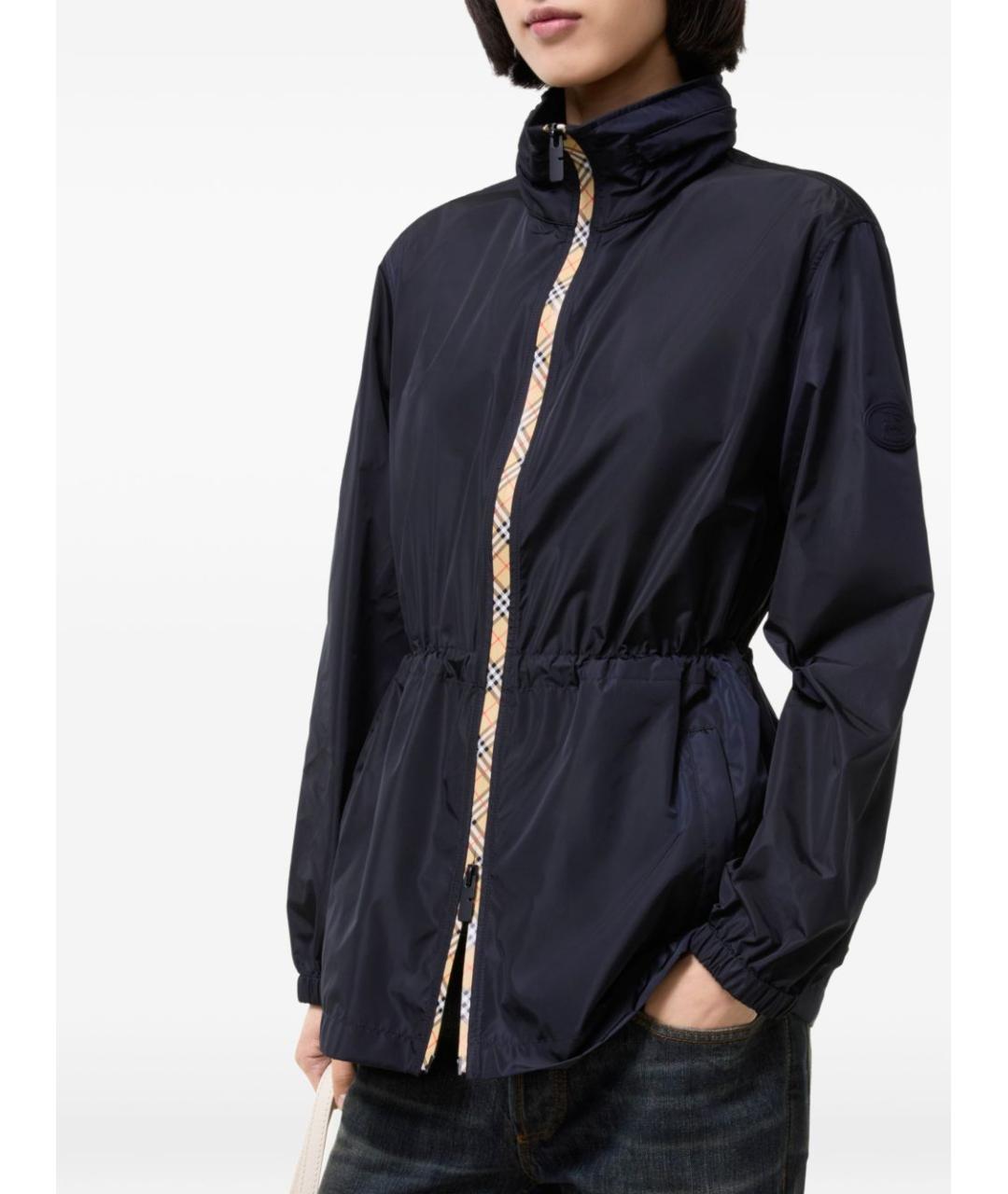 BURBERRY Темно-синяя куртка, фото 3