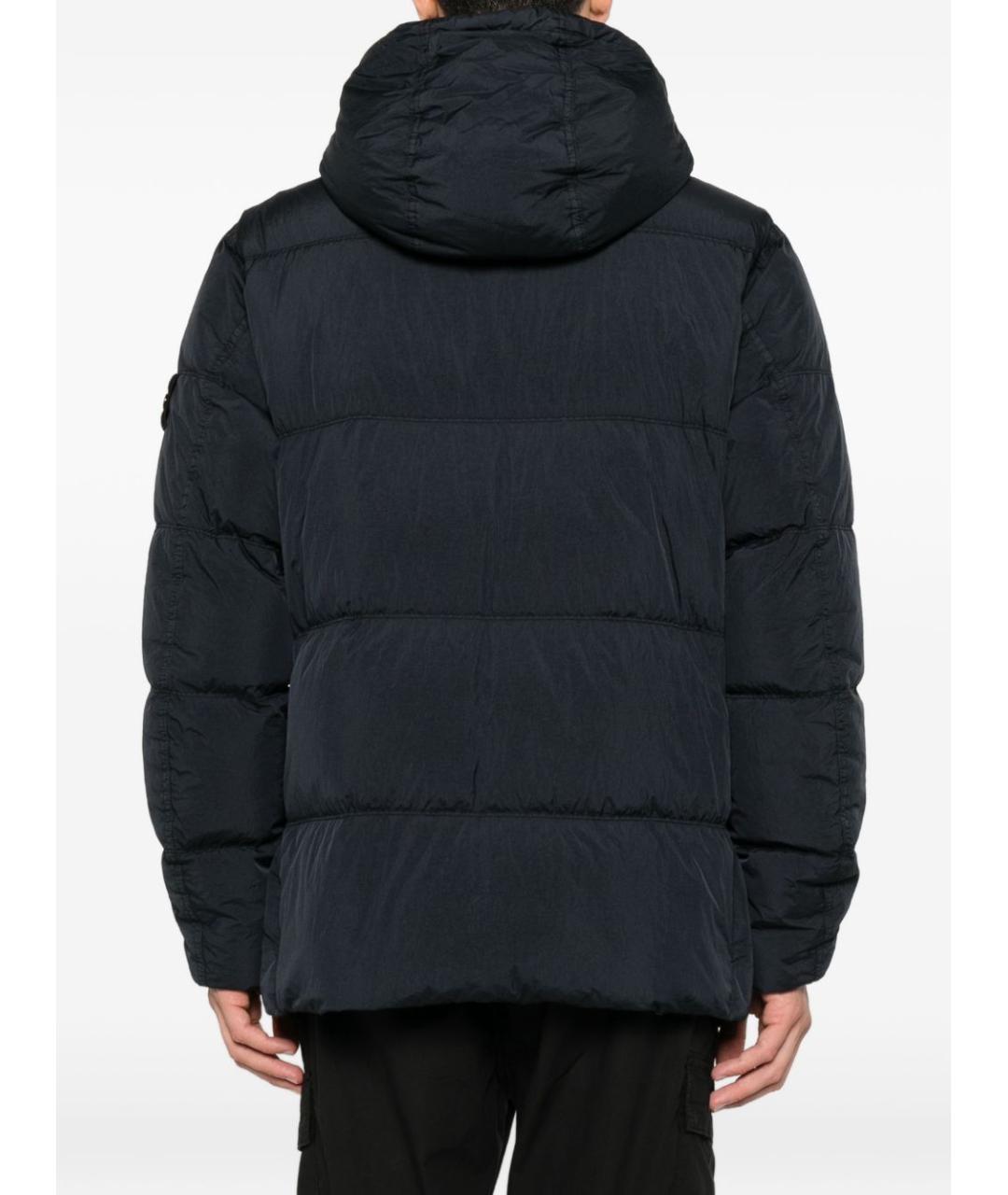 STONE ISLAND Синяя полиамидовая куртка, фото 5
