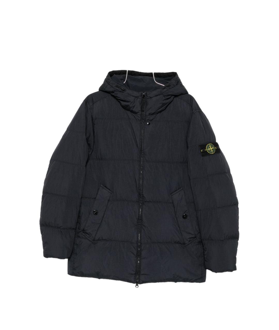 STONE ISLAND Синяя полиамидовая куртка, фото 1