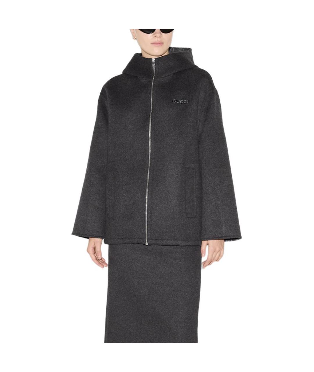 GUCCI Серая куртка, фото 3