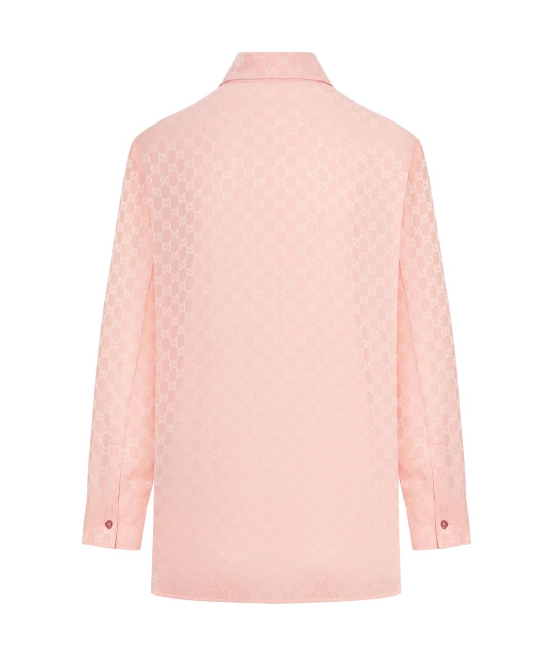 GUCCI Розовая рубашка, фото 2