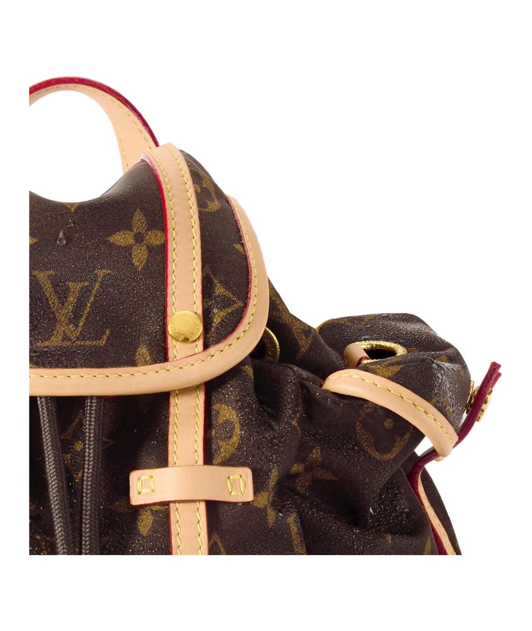 LOUIS VUITTON Коричневый рюкзак, фото 5