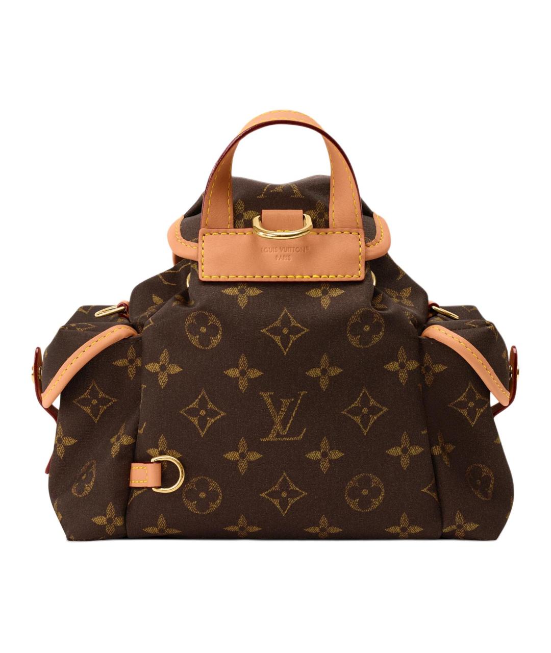 LOUIS VUITTON Коричневый рюкзак, фото 3