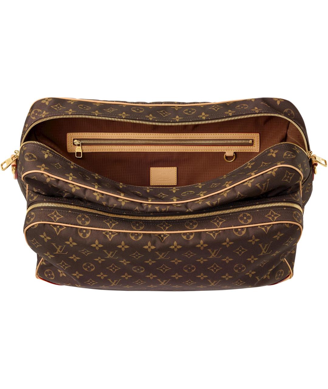 LOUIS VUITTON Коричневая дорожная/спортивная сумка, фото 4