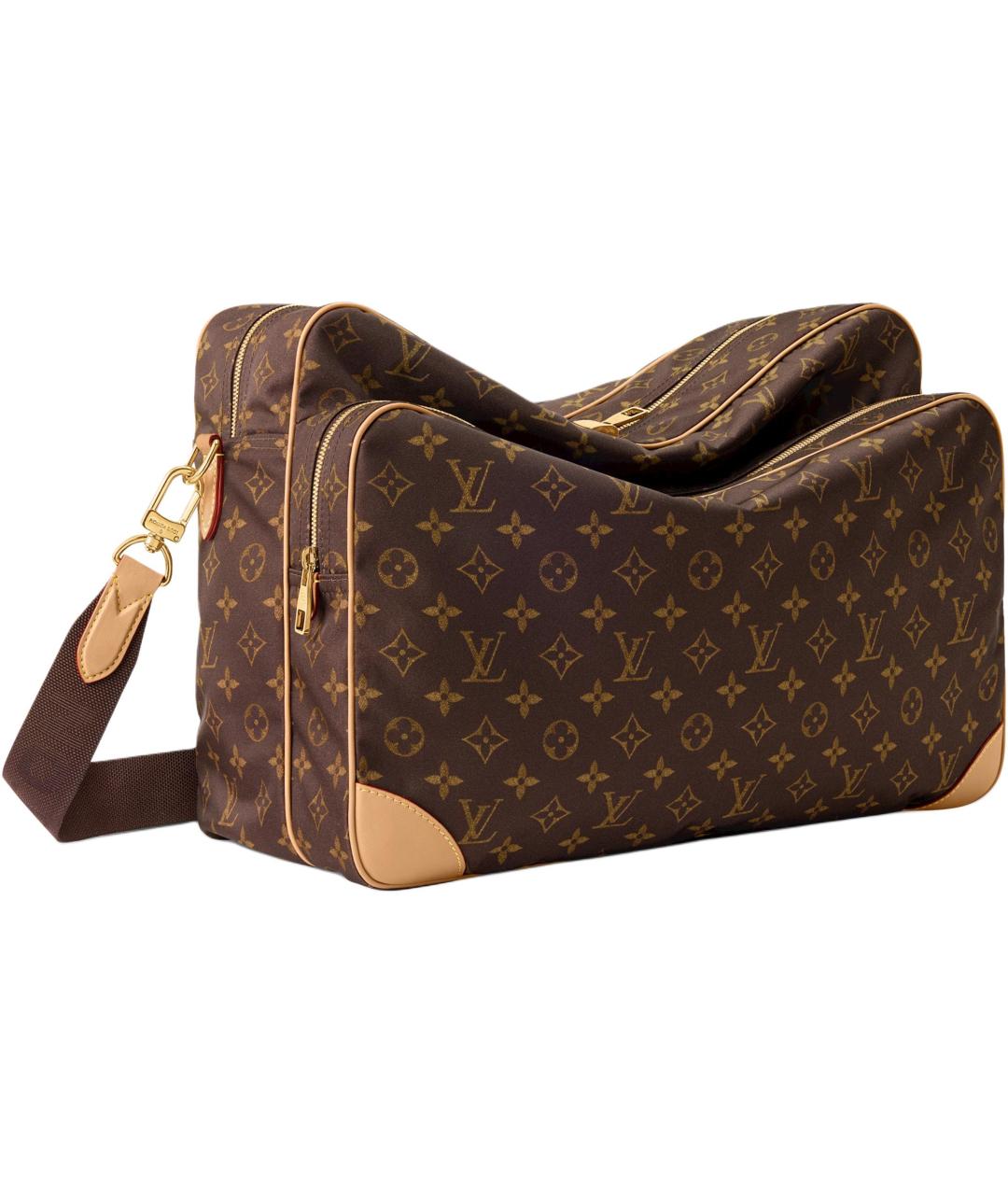 LOUIS VUITTON Коричневая дорожная/спортивная сумка, фото 2