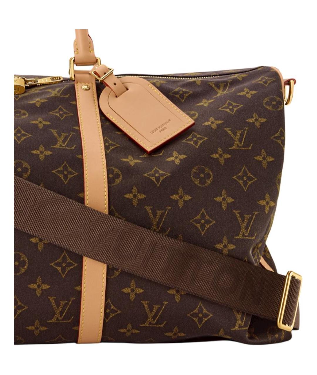 LOUIS VUITTON Коричневая дорожная/спортивная сумка, фото 5