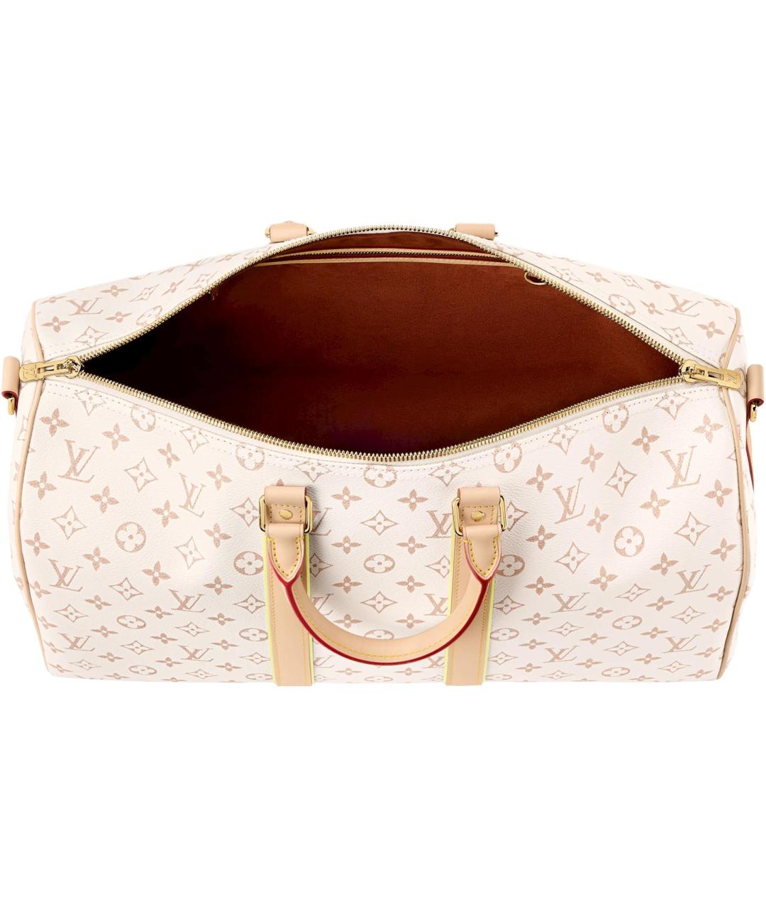 LOUIS VUITTON Розовая дорожная/спортивная сумка, фото 4