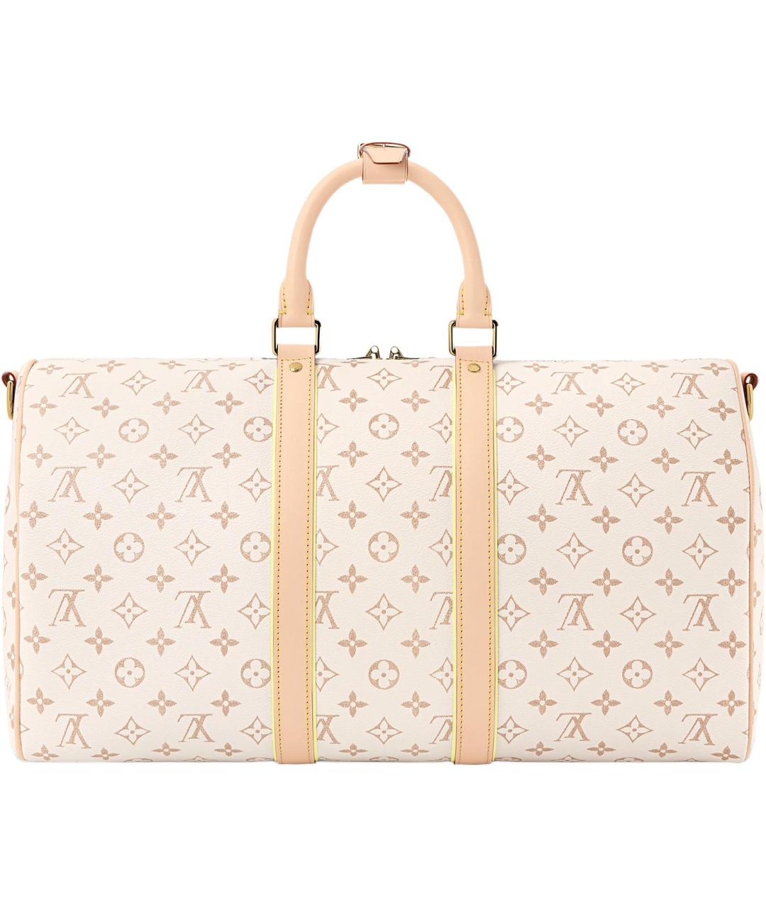 LOUIS VUITTON Розовая дорожная/спортивная сумка, фото 3