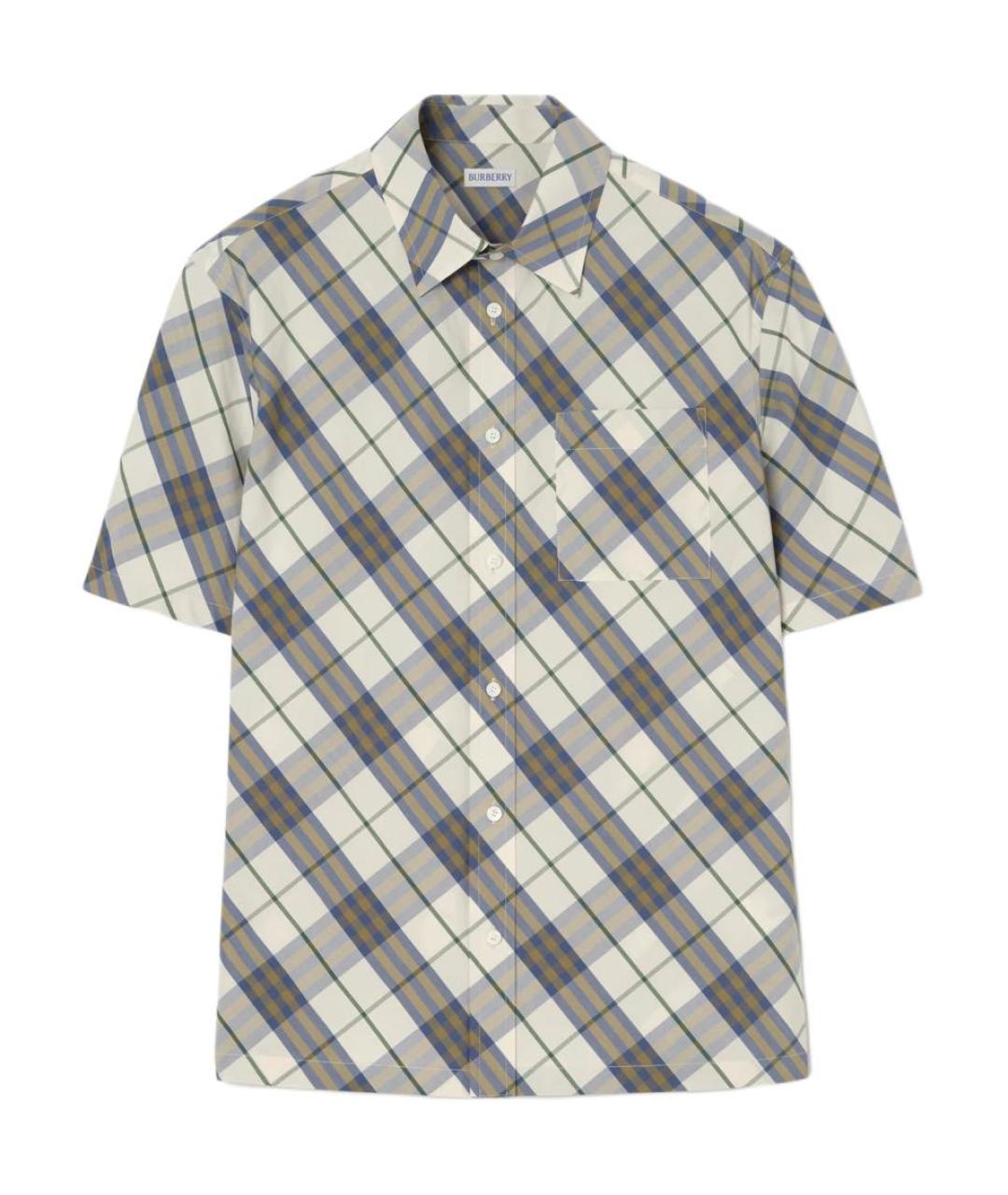 BURBERRY Мульти классическая рубашка, фото 1