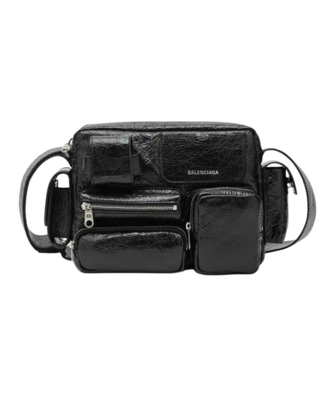 BALENCIAGA Черная сумка на плечо, фото 1