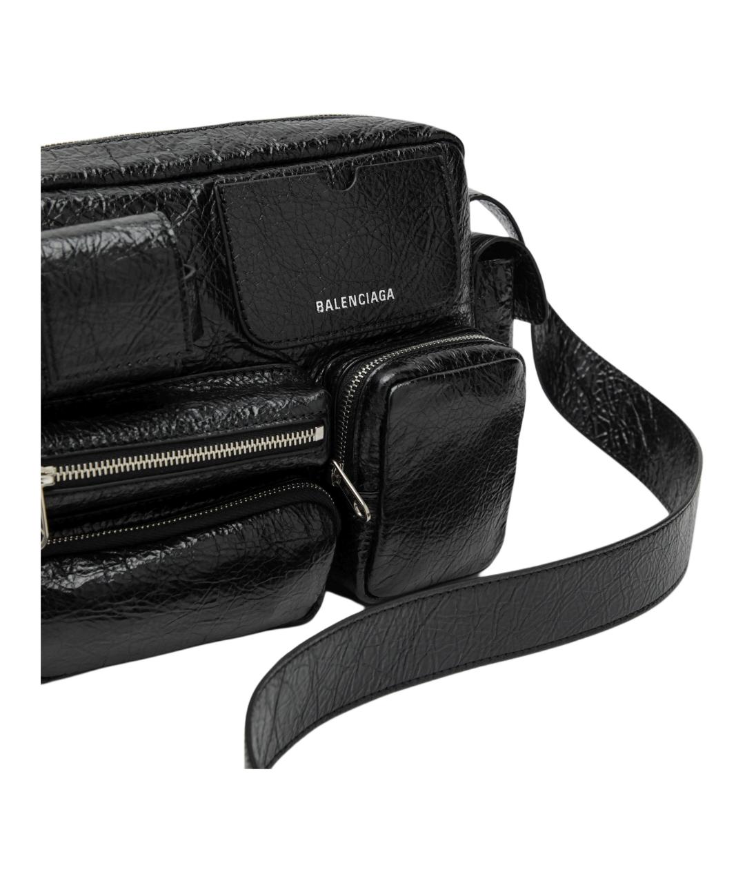 BALENCIAGA Черная сумка на плечо, фото 4