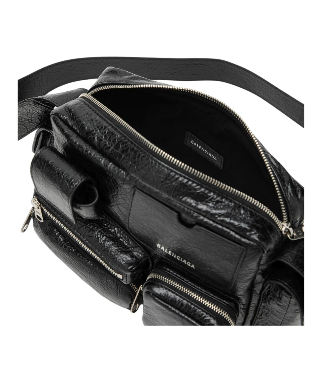 BALENCIAGA Черная сумка на плечо, фото 5