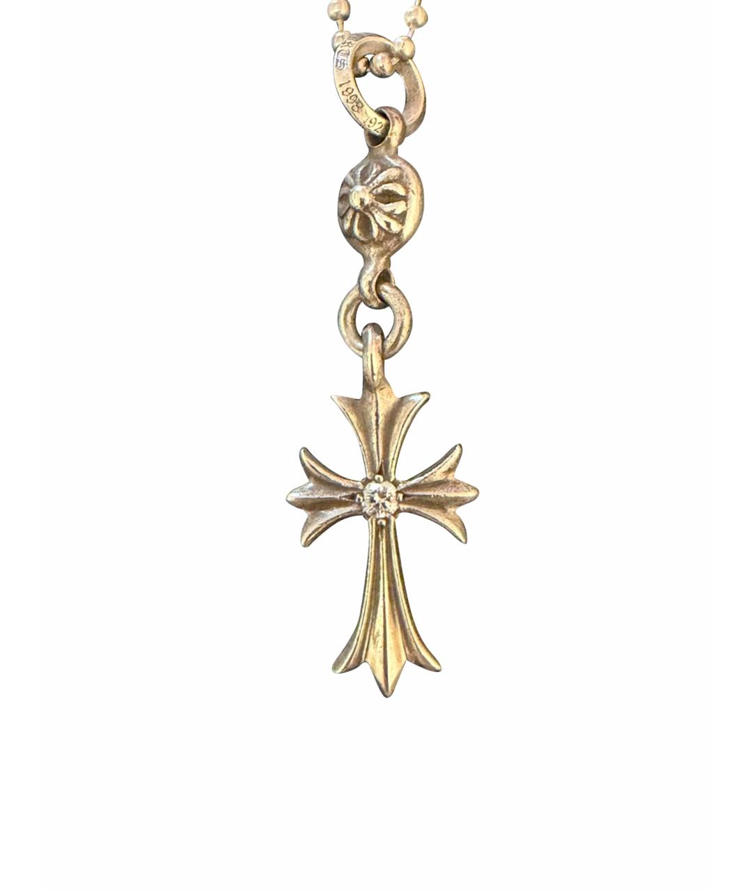 CHROME HEARTS Серебряная серебряная цепочка/подвеска, фото 1