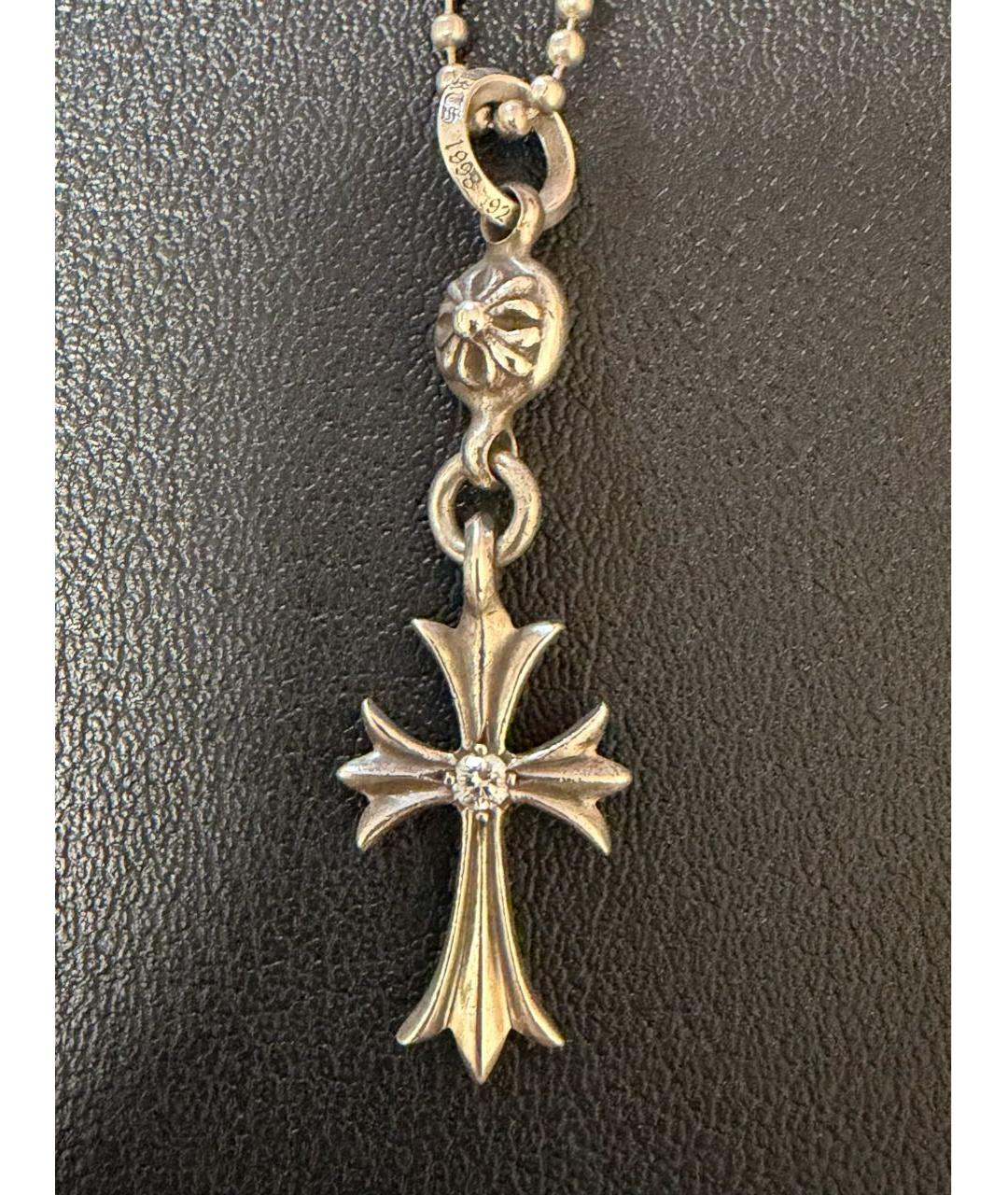 CHROME HEARTS Серебряная серебряная цепочка/подвеска, фото 5
