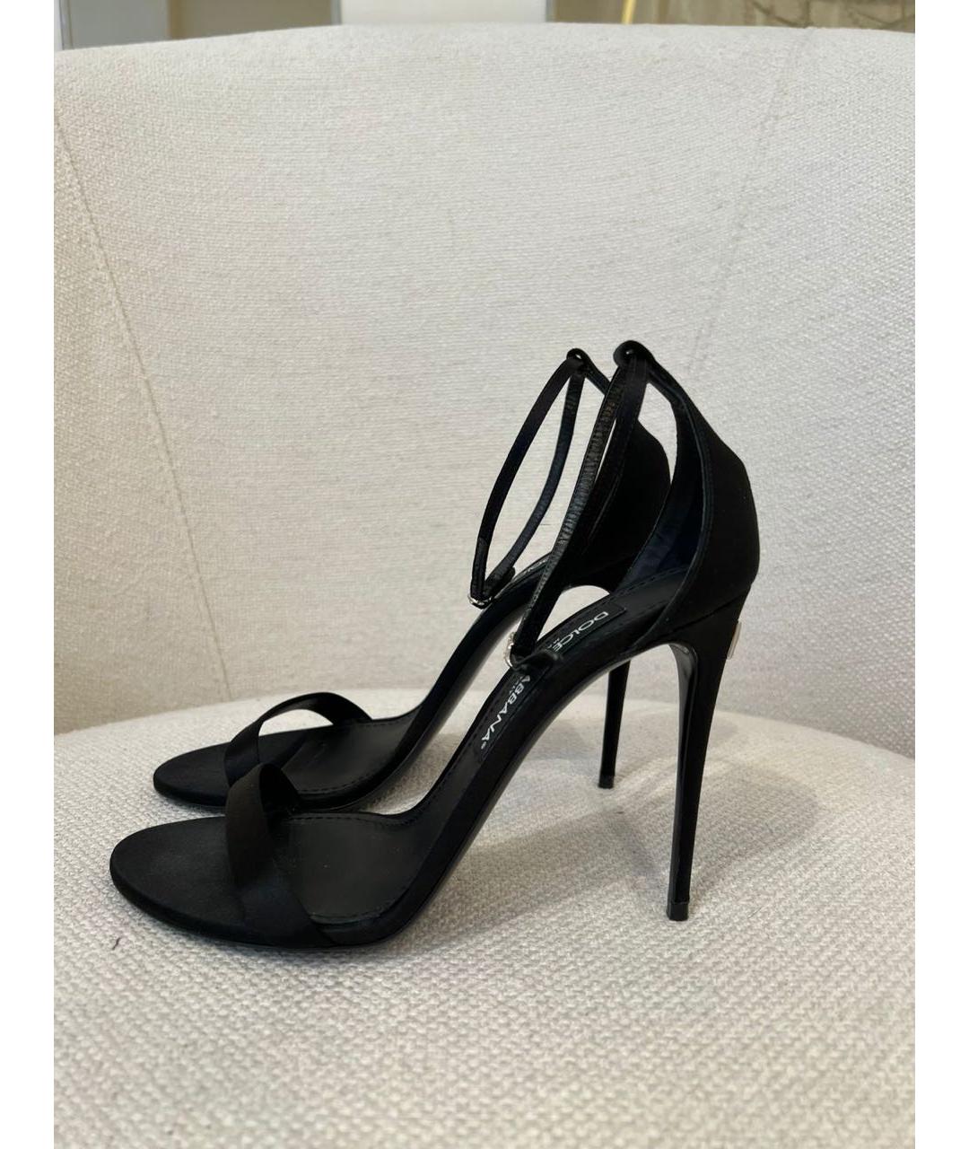 DOLCE&GABBANA Черные туфли, фото 5