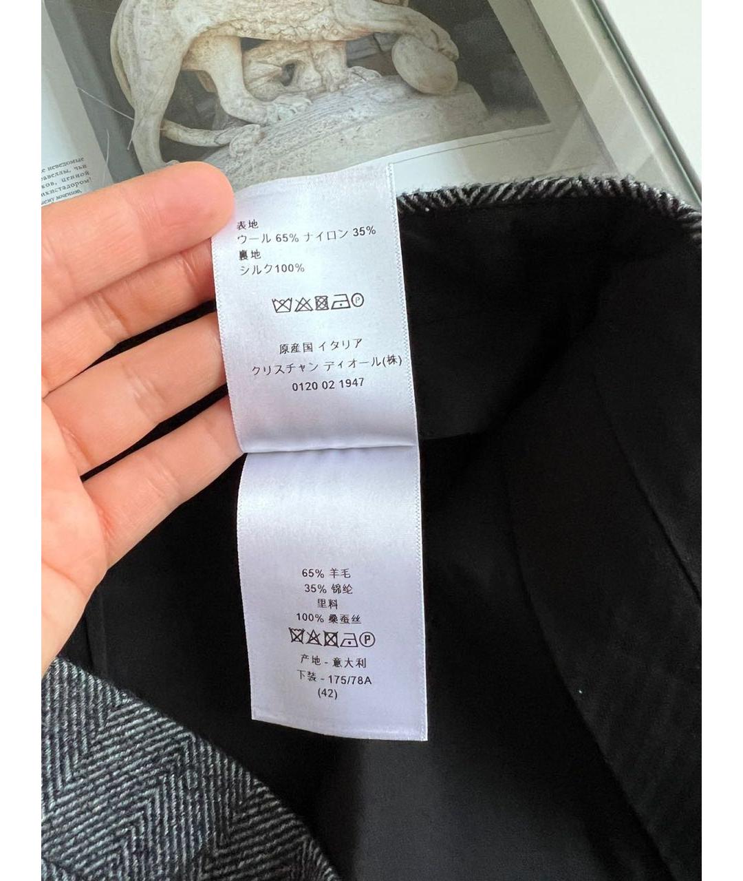 CHRISTIAN DIOR Прямые брюки, фото 8
