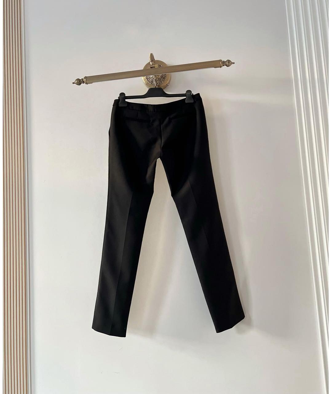 CHRISTIAN DIOR Черные прямые брюки, фото 2