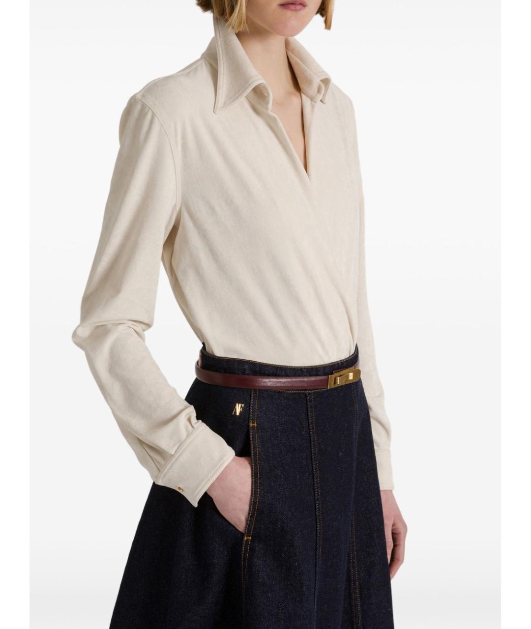 ALBERTA FERRETTI Черная юбка миди, фото 4