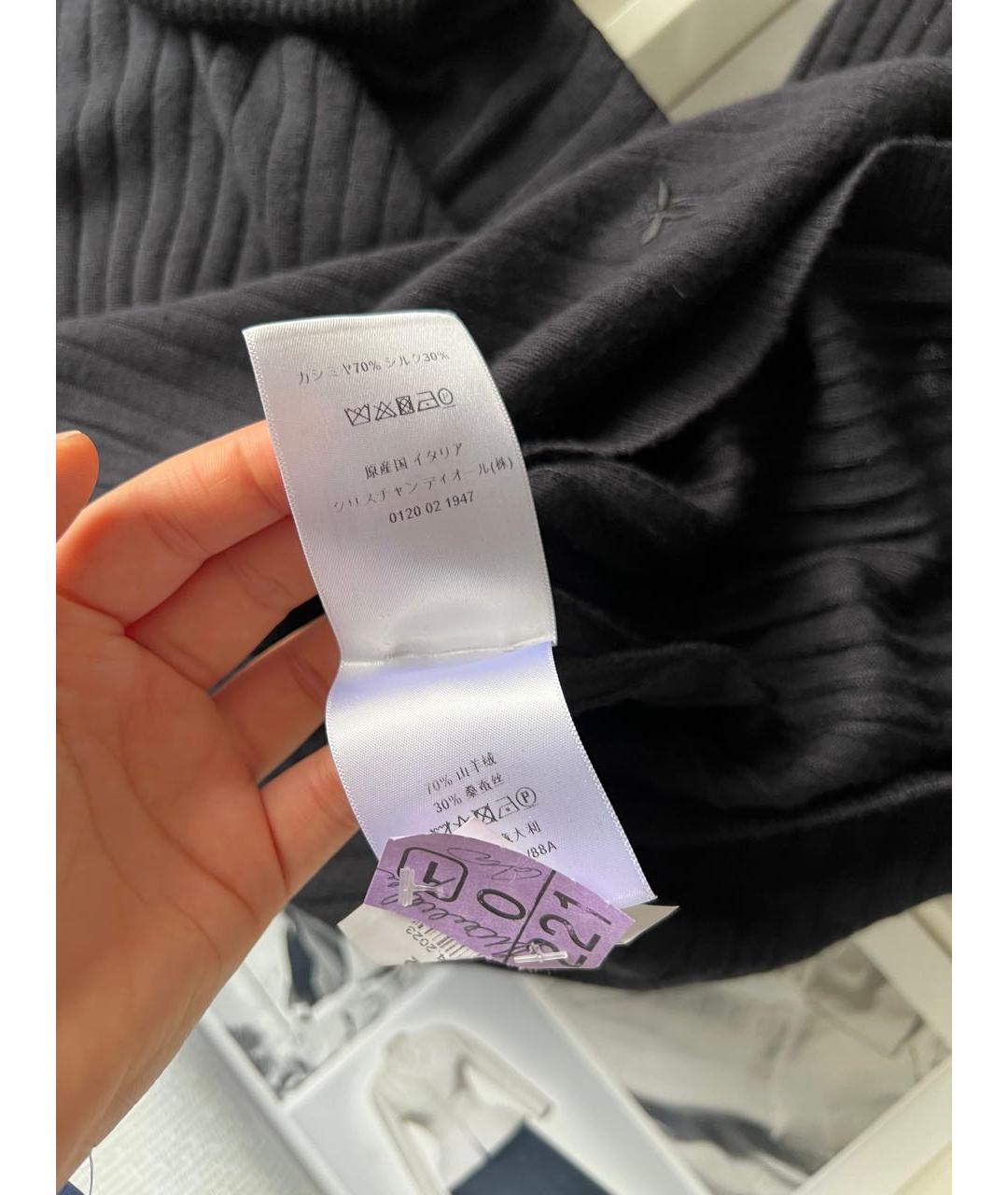 CHRISTIAN DIOR Черная водолазка, фото 7