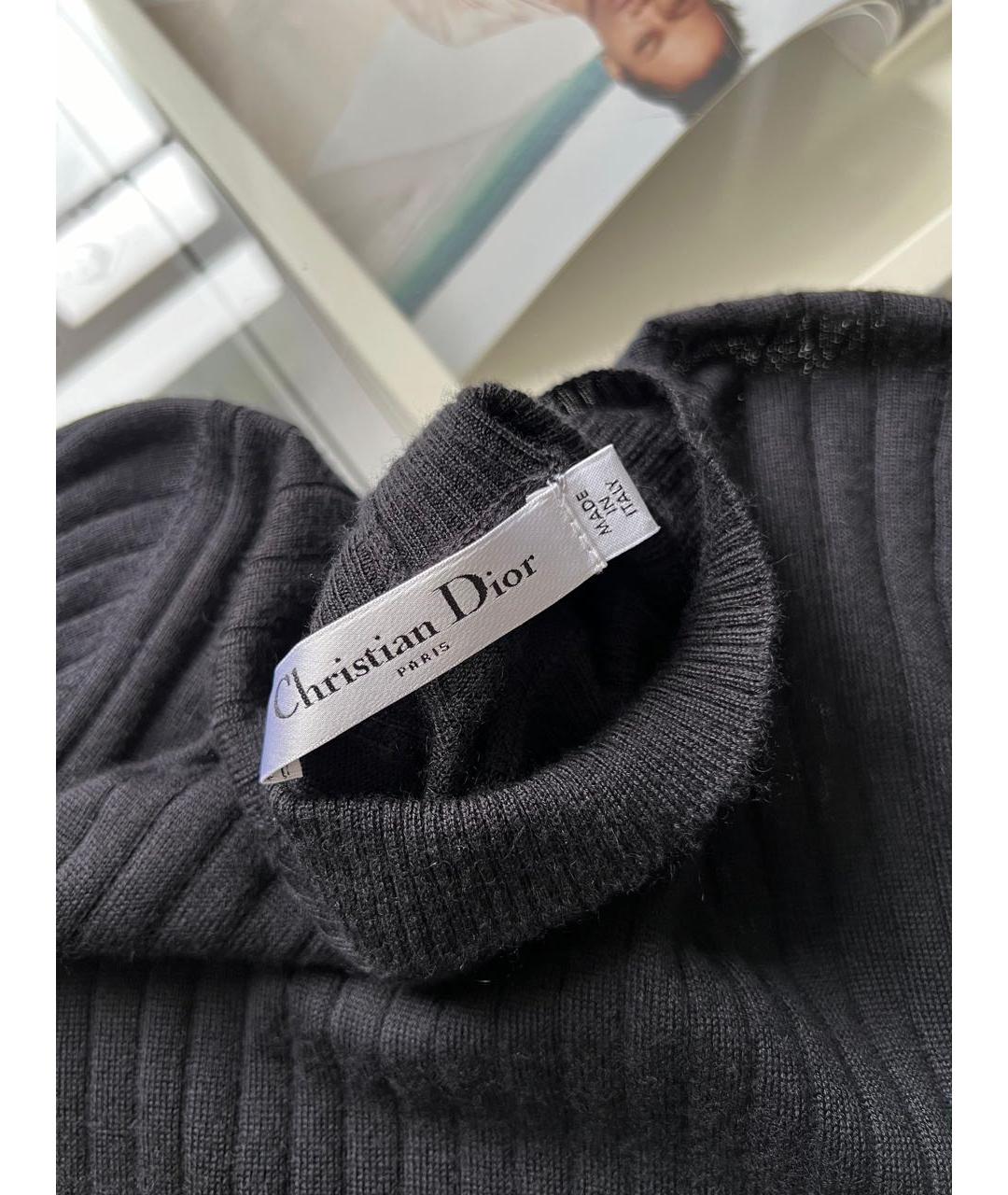 CHRISTIAN DIOR Черная водолазка, фото 5