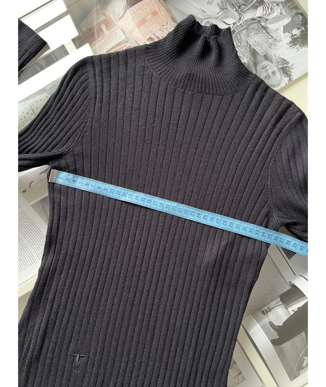 CHRISTIAN DIOR Черная водолазка, фото 4